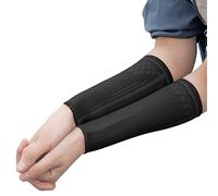 1 Paire Manchette de Compression Bras, Manchons de Volleyball Noir Unisexe Protège-Bras de Volleyball Manchon de Compression Bras Manchettes de Volleyball Manchettes élastiques Pour Femme, Homme, S