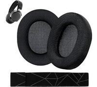 1 Paire Mesh Fabric Coussinets et 1 Tissu Flexible Bandeau pour SteelSeries Arctis 7/7+/7P/7P+/7X/7X+/9/9X/Pro/Prime(Ne Convient Pas à l’Arctis Nova) Casque