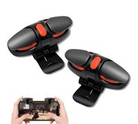 1 Paire Mobile Trigger Controller pour PUBG Mobile Controller, Gachette Telephone L1R1 Trigger Accessoires pour Call of Duty, Manette de Jeu avec 4 Gâchettes, Compatible avec Iphone Android Samsung