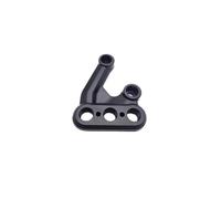 1 Paire Motorcycle Foot PEG GRACKET BILDAL Pedal Brace Black Aluminum RESPORT Compatible Compatible avec LATRE S X MODÈLES LA Côté Droit Gauche(Right)