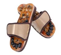 1 Paire Pantoufles de Massage pour Réflexologie Sandales pour Maison Bureau Extérieur Soulageant Fatigue Offrant une Expérience Relaxante