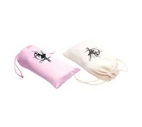 1 Paire Paquet à Chaussures de Ballet, Compact, Satin et Toile | Intérieur Structuré, Poche Dédiée Fermeture à Cordon, pour Studio de Danse et Voyage