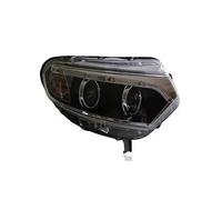 1 Paire Phares Style Voiture Pour Ford Pour Ecosport 2014 2015 2016 Pour Ecosport Phare LED DRL Hid Lampe Frontale Ange Oeil Bi Faisceau Xénon(Headlight No Bulb)