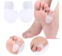 1 Paire Pieds Bretelles Tailleurs Petit Orteil Douleur Bunion Soutien Coussin Gel Orteil Separateur Pied Outil De Soins De Sante