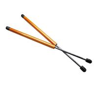 1 Paire Pour Citroen Pour Grand C4 Pour SpaceTourer MPV 2018-2022 Vérins À Gaz Hayon Ressort De Levage Supports Amortisseurs(Orange carbon fiber)