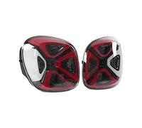 1 Paire pour Smart pour Fortwo pour Forfour 453 2015-2021 Feux Arrière De Voiture avec Remplacement De Style Lifting De Lumière De Bienvenue Assemblage Feux Arrière(Transparent)