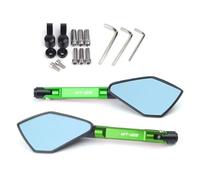 1 Paire Rétroviseur Moto pour Yamaha MT125 MT-125 MT 125 - Rétroviseurs Latéraux pour Une Vision Claire Rétroviseurs latéraux de Moto(Vert)