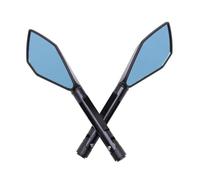 1 Paire Rétroviseurs De Moto pour Yamaha YZF-R1 YZF-R6 YZFR1 YZFR6 YZF R1 R6 Rétroviseur Latéral Effet Amortisseur Rétroviseurs latéraux de Moto(Noir)