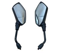 1 Paire Rétroviseurs Universels pour Guidon Moto, 8/10 Mm, 22, pour Scooter, Vélo Électrique, Rétroviseur Convexe Arrière Électromobile(10mm)