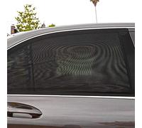 1 Paire Rideaux de Protection de Voiture Filet Perméable à l'Air de Pare-Soleil pour Fenêtre de Voiture