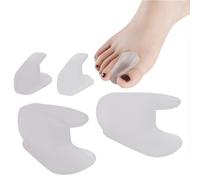 1 Paire Silicone Gel Pied Orteil Separateur Pouce Hallux Valgus Correcteur Orthopedique Pied Protecteur Bunion Ajusteur Masseur