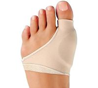 1 paire souple en silicone gel Pad Oignon orteil deux orteils Correcteur séparateur d'écran (Clear)