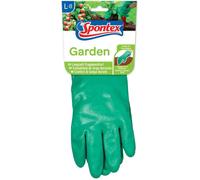 1 Paire Spontex Jardinage Protection Travail Jardin Gr. 8 Vert Coton Nitrile