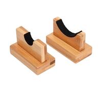 1 Paire Support De Base-Ball Présentoir, Support De Batte De Baseball, Support De Batte De Baseball en Bois, Support De Batte De Baseball avec Doublure Douce pour Batte De Baseball
