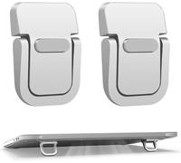 1 Paire Support Ordinateur Portable, Support Ergonomique Pour Laptop, Pied Pour Ordinateur Portable, Support Aluminium Pour Ordinateur Portable Compatible Avec Air, Pro, Dell, Hp[POU6263720]