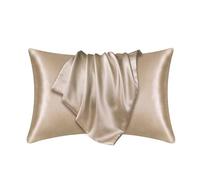 1 Paire taie d'oreiller Satin Cheveux beauté Confortable décor à la Maison taies Coussins pour Femmes(Color6,51cmx76cm)