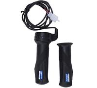 1 paire universelle pour trottinettes électriques et vélo électriques Poignées d'accélérateur pour guidon Poignées guidon pour moto Poignée d'accélérateur rotative pour guidon 22mm