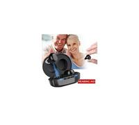 1 paire usb rechargeable mini dans l'oreille invisible aides auditives assistant amplificateur de son réglable pour les personnes âgées sourdes