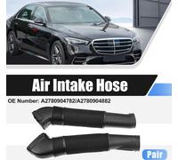 1 Paire Voiture Air Admission Tuyau Tube pour Mercedes- Benz CL550 CL63 11-14