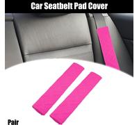 1 Paire Voiture Siège Ceinture Protecteur Coussinet Épaule Sangle Universel Rose