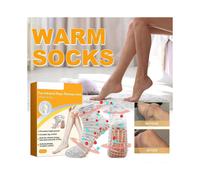 (1 Pairs)Self Heating Socks, Foot Warmers Tourmaline Health Sock, Tourmaline Foot Massage Thermal Socks for Man Women Camping Skiing