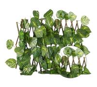 1 panneau de clôture extensible en fausses feuilles, brise-vue, décoration murale en gazon artificiel for jardin, terrasse ou patio cloture jardin(2 UK,70)
