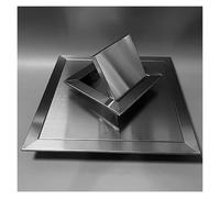 1 panneau de porte d'accès en acier inoxydable - Porte d'inspection étanche avec dispositif d'ouverture par poussée for une installation facile, personnalisable(14x14in)