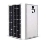 [1 panneau de verre] Panneau solaire en verre rigide 18v solide