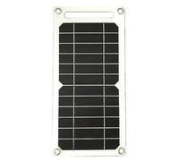 1 panneau solaire photovoltaïque 6 V USB portable panneau étanche pour téléphone portable, chargeur de batterie 6 W, voyage en plein air