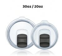 1 paquet de 20 oz Couvercles de remplacement magnétiques pour gobelet de 20 oz, pintes de 16 oz, tasse de 10/24 oz, verre bas de 10 oz, pour Ozark Trail, Old Style Rtic 30oz-bleu,30oz-Violet,20oz-bleu