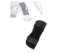 1 Paquet de Manchons de Jambe de Chien Noirs, attelles de Jambe de Chien réglables, Support de Jambes arrière, Support de Compression des articulations, Support(XL)