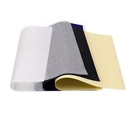 1 paquet de papier de transfert de tatouage - 11,81 "x 7,87" Carbone pochoir thermique à 4 couches pour tracer des motifs de tatouage avec des machines à tatouer et une imprimante de transfert 10 P
