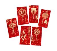 1 Paquet De Paquets Rougeurs Du Nouvel An Pochettes Cadeaux Sur Le Thème L'année Serpent Porte-papier D'argent Multifonctionnel Zodiaque Chinois Papier Hongbao