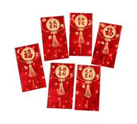 1 Paquet De Paquets Rougeurs Du Nouvel An Pochettes Cadeaux Sur Le Thème L'année Serpent Porte-papier D'argent Multifonctionnel Zodiaque Chinois Papier Hongbao