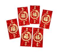 1 Paquet De Paquets Rougeurs Du Nouvel An Pochettes Cadeaux Sur Le Thème L'année Serpent Porte-papier D'argent Multifonctionnel Zodiaque Chinois Papier Hongbao