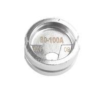 1 paquet de pinces électriques hydrauliques EZ-300/LS-300/CW-1525, pinces à sertir rechargeables, pinces à sertir, matrice à nez d'ouverture de borne en cuivre et en aluminium(80-100A(6-25mm²))