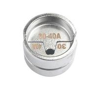 1 paquet de pinces hydrauliques électriques EZ-400/LS-400, pinces à sertir rechargeables, pinces à sertir, matrice à nez d'ouverture de borne en cuivre et en aluminium(30-40A(2.5-10mm²))