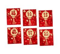 1 Paquet D'enveloppes De Rougeur Du Nouvel An Paquets 'argent En Papier Fête Du Printemps Hongbao Pour Les Fêtes Et Les Rassemblements Enveloppes 'argent De Célébration