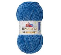 1 paquet/écheveau Himalaya Dolphin pour bébé, chaque écheveau 100 g/3,5 oz, 120 m/132 y, fil super épais, fil pour couverture, fil velours, fil à tricoter, fil pour Amigurumi, fil pour bébé 80341