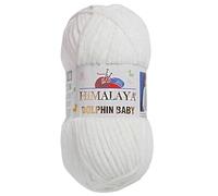 1 paquet/pelote Himalaya Dolphin Baby, chaque écheveau 100 gr/3,5 oz, 120 mt/132 yd, fil super volumineux, fil pour couverture, fil velours, fil à tricoter, fil amigurumi, fil pour bébé 80363