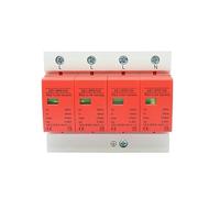 1 parasurtenseur AC SPD80/100 - Dispositif de protection contre la foudre - Module individuel 4P 40KA-80KA 60KA-100KA (40-80KA (Rouge))
