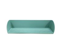 1 pare-éclaboussures pour évier - 40,6 x 9 x 10 cm - Protection en silicone pour l'eau - Plateau d'hygiène et de bien-être avec ventouses résistantes pour jouer pendant