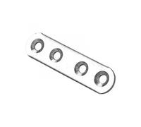 1 patte d'assemblage acier zingué HETTICH, l.60 mm Zingué G