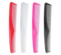 1 Pc 2 En 1 Peigne À Cheveux En Plastique Pro Salon De Coiffure Peigne Peigne De Coupe De Cheveux Soins Des Cheveux Brosse Outils Salon De Coiffure Peigne