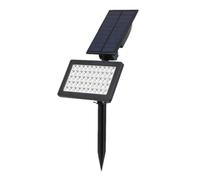 1 Pc/2 Pièces 50/54LED Lumière Solaire Réglable Extérieur Étanche Projecteur Solaire Lumière Solaire De Jardin Énergie Solaire Applique Murale For Jardin(TS-G0202,Warm White)