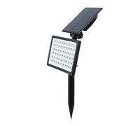1 Pc/2 Pièces 50/54LED Lumière Solaire Réglable Extérieur Étanche Projecteur Solaire Lumière Solaire De Jardin Énergie Solaire Applique Murale For Jardin(TS-G0902_Warm White)