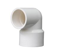 1 PC 20mm 25mm 32mm 40mm 50mm ID 90 Degrés Coude Blanc PVC Tube Joint Tuyau Raccord Adaptateur Connecteur D'eau for Aquarium Fish Tank(50x40mm)