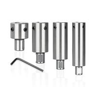 1 pc 25mm 50mm 75mm 100mm adaptateur de barre d'extension de coupe annulaire 19mm tige de Weldon TCT porte-outil de coupe annulaire tige d'extension-50mm
