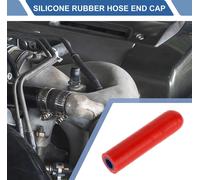 1 Pc 60Mm Longueur 8Mm/0,31" Id Rouge Bleu Embout De Tuyau En Caoutchouc De Silicone Pour Tube De Dérivation Universel
