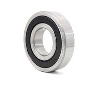 1 Pc 6207-2RS 32x72x17mm Deep Groove Ball Bearing, Rubber Sealed Single Row